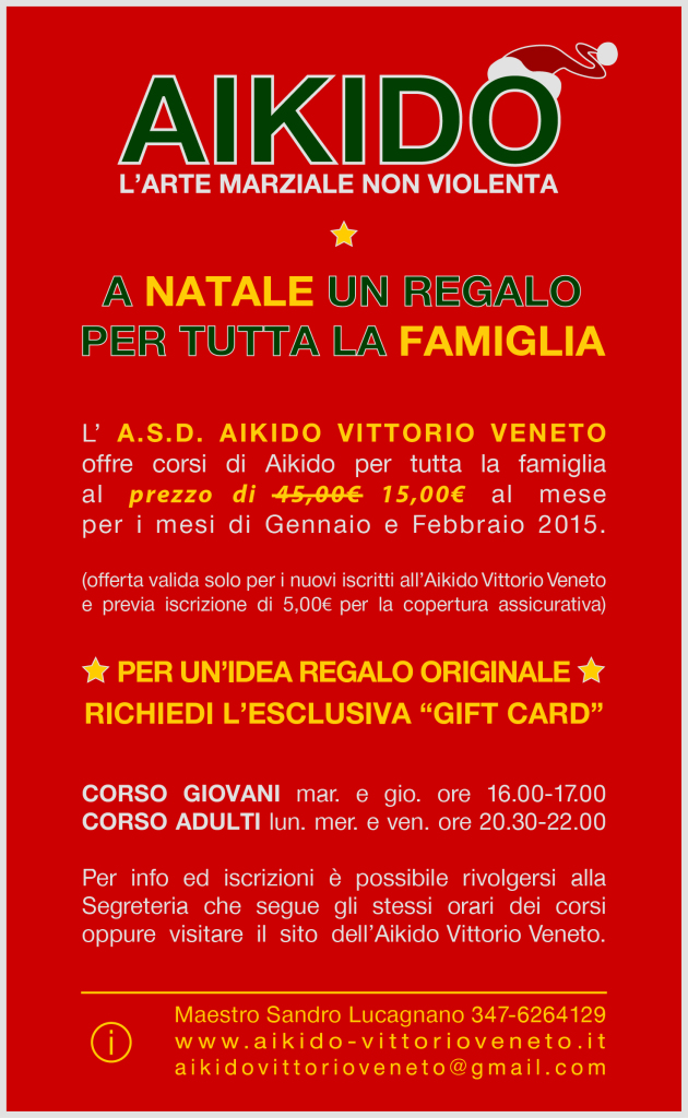 Aikido - Offerta Natale [WEB]